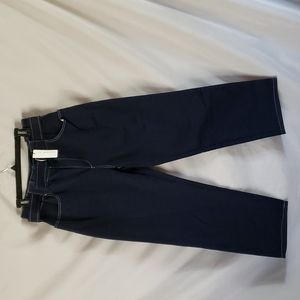 NEW Current Air Wide Leg Paperbag Jeans
